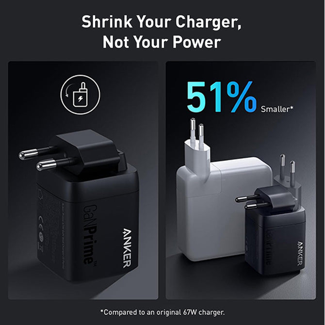 Wall Charger Anker GaNPrime 67W