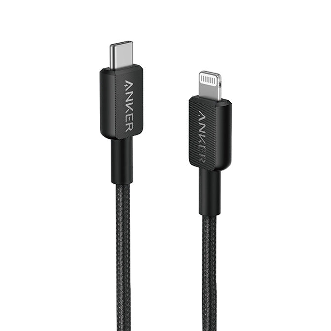 Kabel Charger Anker 322 USB-C to Lightning Cable 3ft