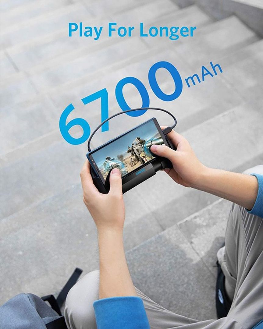Anker PowerCore Play 6K Mobile Game Controller with 6700mAh