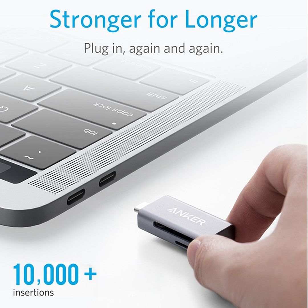 Anker 2-in-1 USB C to SD/Micro SD Card Reader