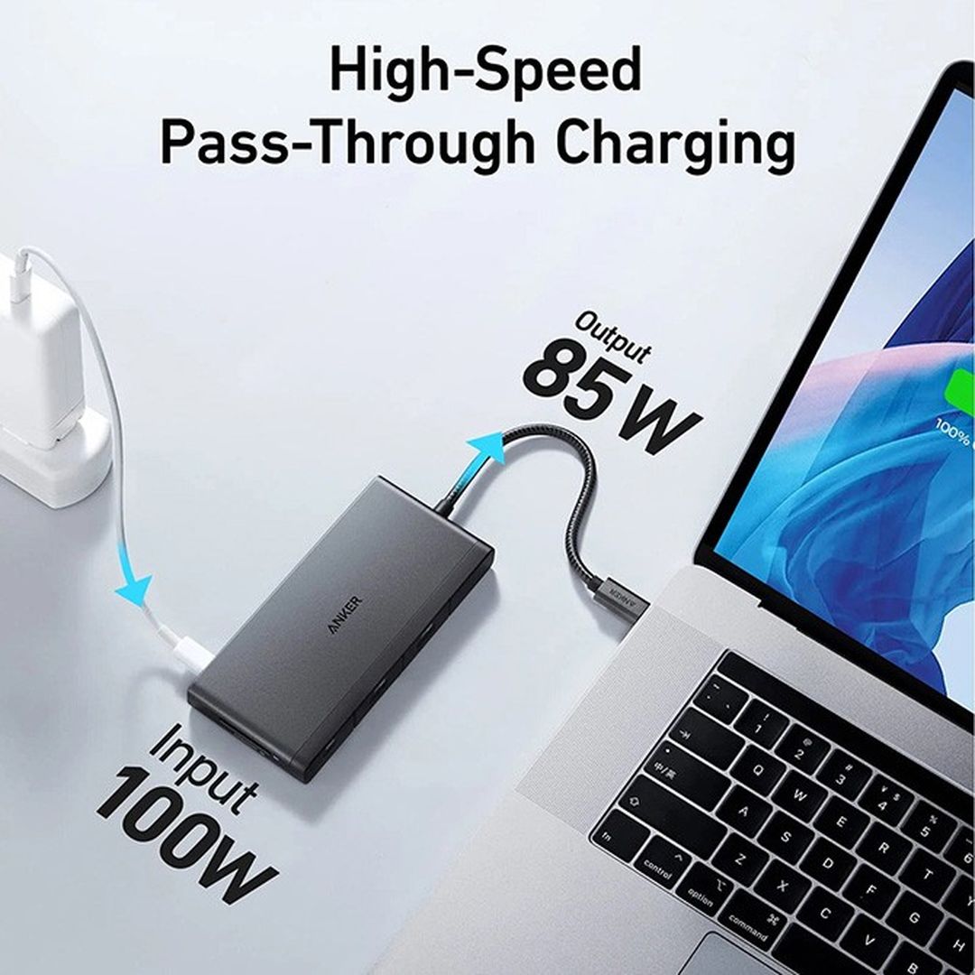 Anker 552 USB-C Hub (9-in-1, 4K HDMI)