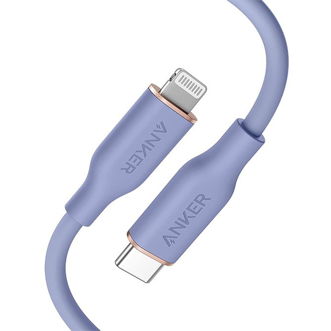 Anker PowerLine III Flow USB-C to Lightning kabel 3ft/0.9m