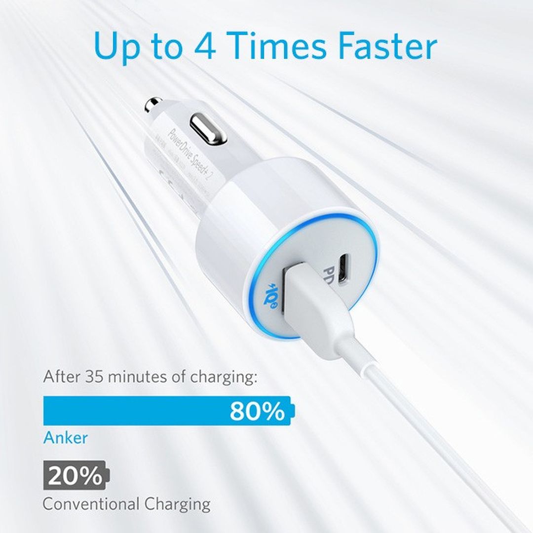 PowerDrive Speed+ 2 Car Charger