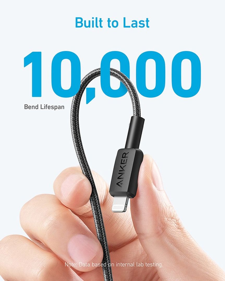 Anker 322 PowerLine USB C to Lightning Kabel 6ft/1.8m